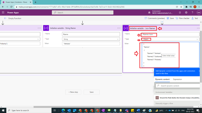 Usage of Empty Function in Power Automate